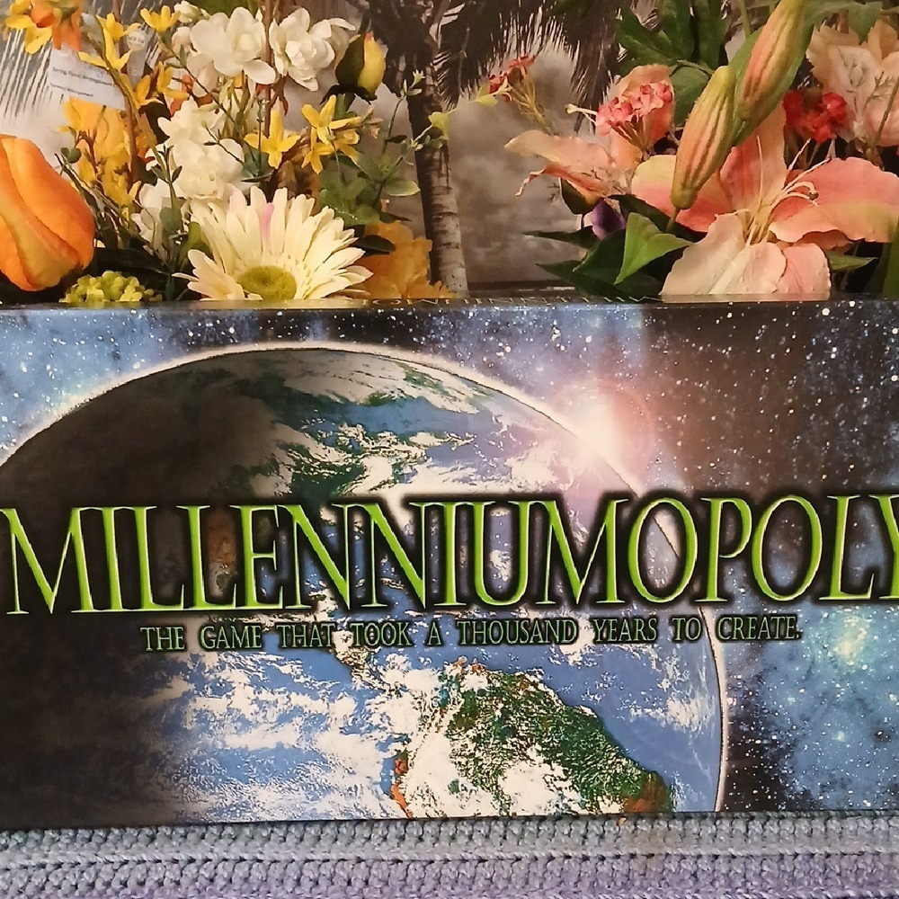Millenniumopoly Board Game with Earth Theme